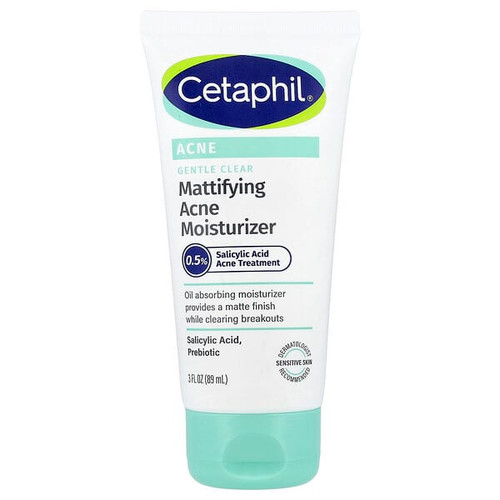 <img alt="Cetaphil, Gentle Clear, Mattifying Acne Moisturizer , 3 fl oz (89 ml)" title="Cetaphil, Gentle Clear, Mattifying Acne Moisturizer , 3 fl oz (89 ml),302994117000"