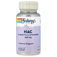 <img alt="Solaray, NAC, 600 mg, 60 VegCaps" title="Solaray, NAC, 600 mg, 60 VegCaps,076280572322"