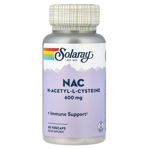 <img alt="Solaray, NAC, 600 mg, 60 VegCaps" title="Solaray, NAC, 600 mg, 60 VegCaps,076280572322"