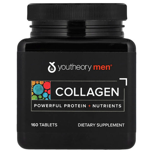<img alt="Youtheory, Men, Collagen, 160 Tablets" title="Youtheory, Men, Collagen, 160 Tablets,853244003524"