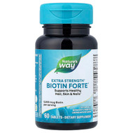 <img alt="Natures Way, Biotin Forte, 60 Tablets" title="Natures Way, Biotin Forte, 60 Tablets,354022107514"