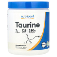 <img alt="Nutricost, Taurine, Unflavored, 8.9 oz (250 g)" title="Nutricost, Taurine, Unflavored, 8.9 oz (250 g),810139570837"