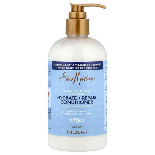 <img alt="SheaMoisture, Manuka Honey & Yogurt, Hydrate + Repair Conditioner, 13 fl oz (384 ml)" title="SheaMoisture, Manuka Honey & Yogurt, Hydrate + Repair Conditioner, 13 fl oz (384 ml),764302231547"