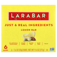 <img alt="Larabar, Real Fruit & Nut Bar, Lemon, 6 Bars, 1.6 oz (45 g) Each" title="Larabar, Real Fruit & Nut Bar, Lemon, 6 Bars, 1.6 oz (45 g) Each,021908115276"
