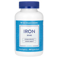<img alt="The Vitamin Shoppe, Iron, 28 mg , 300 Vegetable Capsules" title="The Vitamin Shoppe, Iron, 28 mg , 300 Vegetable Capsules,766536012039"