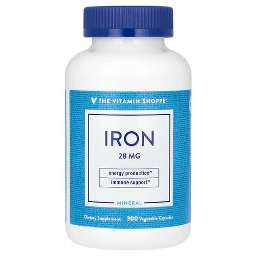 <img alt="The Vitamin Shoppe, Iron, 28 mg , 300 Vegetable Capsules" title="The Vitamin Shoppe, Iron, 28 mg , 300 Vegetable Capsules,766536012039"