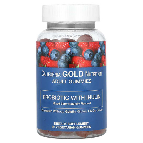 <img alt="California Gold Nutrition, Probiotic with Inulin Gummies with Vitamin C, Folate, Berry Extract Blend and Organic Inulin, Natural Mixed Berry, 90 Vegetarian Gummies" title="California Gold Nutrition, Probiotic with Inulin Gummies with Vitamin C, Folate, Berry Extract Blend and Organic Inulin, Natural Mixed Berry, 90 Vegetarian Gummies,898220022861"