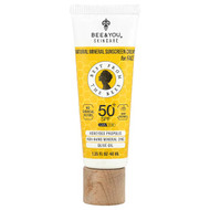<img alt="Bee & You, Natural Mineral Sunscreen Cream, For Face, 50+ SPF, 1.35 fl oz (40 ml)" title="Bee & You, Natural Mineral Sunscreen Cream, For Face, 50+ SPF, 1.35 fl oz (40 ml),190853001696"