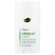 <img alt="Dove, Clinical + Care, Antiperspirant Deodorant, Cool Essentials, 2.6 oz (74 g)" title="Dove, Clinical + Care, Antiperspirant Deodorant, Cool Essentials, 2.6 oz (74 g),079400530981"