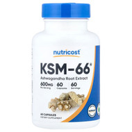 <img alt="Nutricost, KSM-66, Ashwagandha Root Extract, 60 Capsules" title="Nutricost, KSM-66, Ashwagandha Root Extract, 60 Capsules,810014679273"