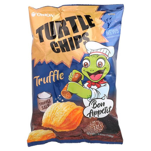 <img alt="Orion, Turtle Chips, Truffle , 5.65 oz (160 g)" title="Orion, Turtle Chips, Truffle , 5.65 oz (160 g),8801117989101"