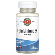 <img alt="KAL, L-Glutathione SR, 500 mg, 30 VegCaps" title="KAL, L-Glutathione SR, 500 mg, 30 VegCaps,021245292722"