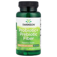 <img alt="Swanson Vitamins, Probiotic + Prebiotic Fiber, 60 Vegan Capsules" title="Swanson Vitamins, Probiotic + Prebiotic Fiber, 60 Vegan Capsules,087614190389"