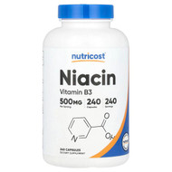 <img alt="Nutricost, Niacin, 500 mg, 240 Capsules" title="Nutricost, Niacin, 500 mg, 240 Capsules,810014679440"