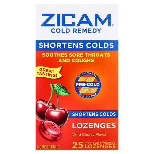 <img alt="Zicam, Cold Remedy, Lozenges, Wild Cherry , 25 Individually Wrapped Lozenges" title="Zicam, Cold Remedy, Lozenges, Wild Cherry , 25 Individually Wrapped Lozenges,732216301489"