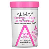 <img alt="Almay, Eye Makeup Remover Pads, Oil Free Micellar, 120 Pads" title="Almay, Eye Makeup Remover Pads, Oil Free Micellar, 120 Pads,309970115562"