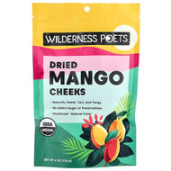 <img alt="Wilderness Poets, Dried Mango Cheeks, 6 oz (170 g)" title="Wilderness Poets, Dried Mango Cheeks, 6 oz (170 g),850050426882"