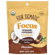 <img alt="Four Sigmatic, Focus, Organic Creamer with Lions Mane Mushroom & B12, Chocolate, 4.23 oz (120 g)" title="Four Sigmatic, Focus, Organic Creamer with Lions Mane Mushroom & B12, Chocolate, 4.23 oz (120 g),816897023707"