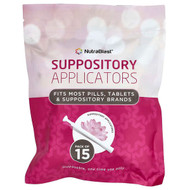 <img alt="NutraBlast, Suppository Applicators, 15 Count" title="NutraBlast, Suppository Applicators, 15 Count,644766056637"