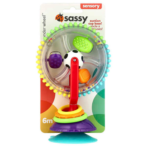 <img alt="Sassy, Wonder Wheel, 6m + , 1 Count" title="Sassy, Wonder Wheel, 6m + , 1 Count,037977801606"
