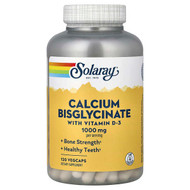 <img alt="Solaray, Calcium Bisglycinate with Vitamin D-3, 120 VegCaps" title="Solaray, Calcium Bisglycinate with Vitamin D-3, 120 VegCaps,076280457940"