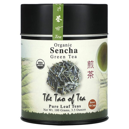 <img alt="The Tao of Tea, Organic Green Tea, Sencha, 3.5 oz (100 g)" title="The Tao of Tea, Organic Green Tea, Sencha, 3.5 oz (100 g),689951310750"