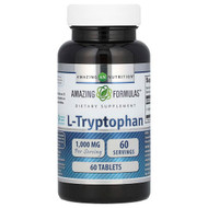 <img alt="Amazing Nutrition, L-Tryptophan, 1,000 mg, 60 Tablets" title="Amazing Nutrition, L-Tryptophan, 1,000 mg, 60 Tablets,810180023757"