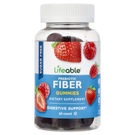 <img alt="Lifeable, Prebiotic Fiber Gummies, Sugar Free, Berry, 60 Gummies" title="Lifeable, Prebiotic Fiber Gummies, Sugar Free, Berry, 60 Gummies,810102730817"