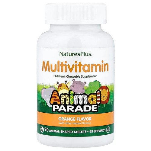<img alt="NaturesPlus, Animal Parade, Childrens Chewable Multivitamin, Orange, 90 Animal-Shaped Tablets" title="NaturesPlus, Animal Parade, Childrens Chewable Multivitamin, Orange, 90 Animal-Shaped Tablets,097467299740"