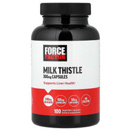 <img alt="Force Factor, Milk Thistle, 100 Vegetable Capsules" title="Force Factor, Milk Thistle, 100 Vegetable Capsules,810126660084"