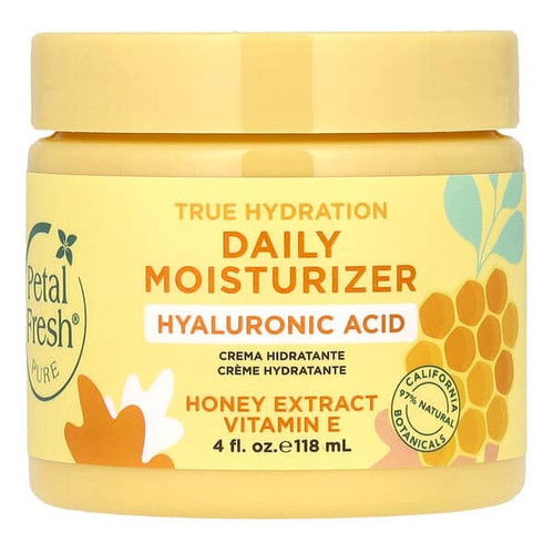 <img alt="Petal Fresh, Pure, True Hydration Daily Moisturizer, Honey Extract, Vitamin E, 4 fl oz (118 ml)" title="Petal Fresh, Pure, True Hydration Daily Moisturizer, Honey Extract, Vitamin E, 4 fl oz (118 ml),713708730246"