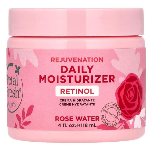 <img alt="Petal Fresh, Pure, Rejuvenation Daily Moisturizer, Rose Water, 4 fl oz (118 ml)" title="Petal Fresh, Pure, Rejuvenation Daily Moisturizer, Rose Water, 4 fl oz (118 ml),713708730291"