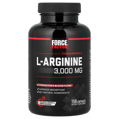 <img alt="Force Factor, L-Arginine, 150 Capsules" title="Force Factor, L-Arginine, 150 Capsules,818594015252"