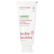 <img alt="ATTITUDE, Baby Leaves, Fluoride Free Training Toothpaste, Strawberry, 2.5 fl oz (75 ml)" title="ATTITUDE, Baby Leaves, Fluoride Free Training Toothpaste, Strawberry, 2.5 fl oz (75 ml),626232167214"