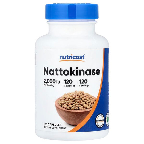 <img alt="Nutricost, Nattokinase, 100 mg (2,000 FU), 120 Capsules" title="Nutricost, Nattokinase, 100 mg (2,000 FU), 120 Capsules,810014673370"