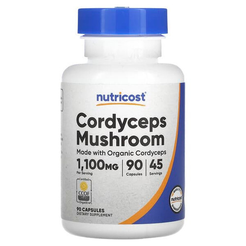 <img alt="Nutricost, Cordyceps Mushroom, 90 Capsules (550 mg per Capsule)" title="Nutricost, Cordyceps Mushroom, 90 Capsules (550 mg per Capsule),810014670829"