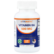 <img alt="Vitamatic, Vitamin B6, 500 mg, 120 Tablets" title="Vitamatic, Vitamin B6, 500 mg, 120 Tablets,810078470748"