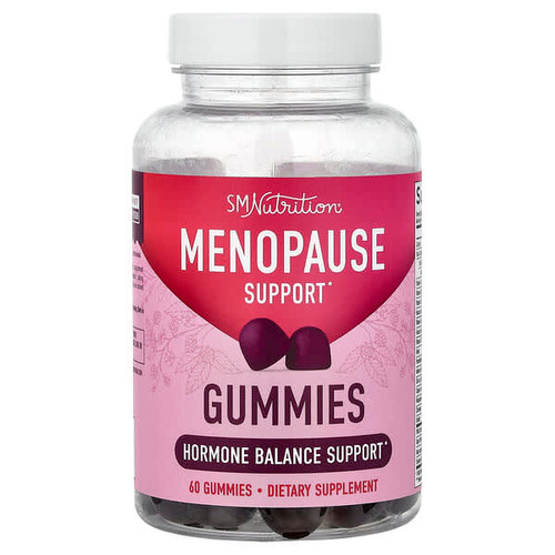 <img alt="SMNutrition, Menopause Support Gummies, Black Currant, 60 Gummies" title="SMNutrition, Menopause Support Gummies, Black Currant, 60 Gummies,850045552077"