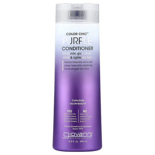 <img alt="Giovanni, Color Chic, Purple Conditioner , 13.5 fl oz (399 ml)" title="Giovanni, Color Chic, Purple Conditioner , 13.5 fl oz (399 ml),716237189813"