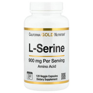 <img alt="California Gold Nutrition, L-Serine, 900 mg, 120 Veggie Capsules" title="California Gold Nutrition, L-Serine, 900 mg, 120 Veggie Capsules,898220017157"