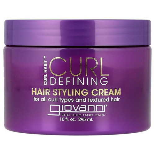 <img alt="Giovanni, Curl Habit, Curl Defining Hair Styling Cream, For All Curl Types and Textured Hair, 10 fl oz (295 ml)" title="Giovanni, Curl Habit, Curl Defining Hair Styling Cream, For All Curl Types and Textured Hair, 10 fl oz (295 ml),716237188779"