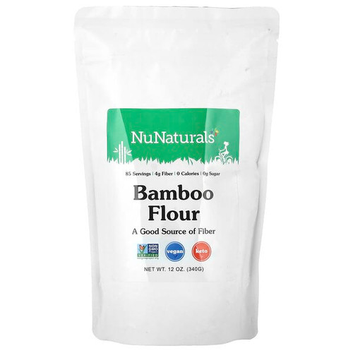 <img alt="NuNaturals, Bamboo Flour, 12 oz (340 g)" title="NuNaturals, Bamboo Flour, 12 oz (340 g),739223007052"