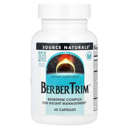 <img alt="Source Naturals, BerberTrim, 45 Capsules" title="Source Naturals, BerberTrim, 45 Capsules,021078029427"