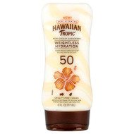 <img alt="Hawaiian Tropic, Weightless Hydration, Non-Greasy Sunscreen, SPF 50, 6 fl oz (177 ml)" title="Hawaiian Tropic, Weightless Hydration, Non-Greasy Sunscreen, SPF 50, 6 fl oz (177 ml),075486091866"
