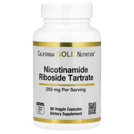 <img alt="California Gold Nutrition, Nicotinamide Riboside Tartrate (NR), 250 mg, 60 Veggie Capsules" title="California Gold Nutrition, Nicotinamide Riboside Tartrate (NR), 250 mg, 60 Veggie Capsules,898220025336"