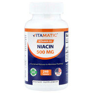 <img alt="Vitamatic, Niacin, 500 mg, 240 Tablets" title="Vitamatic, Niacin, 500 mg, 240 Tablets,810078474272"