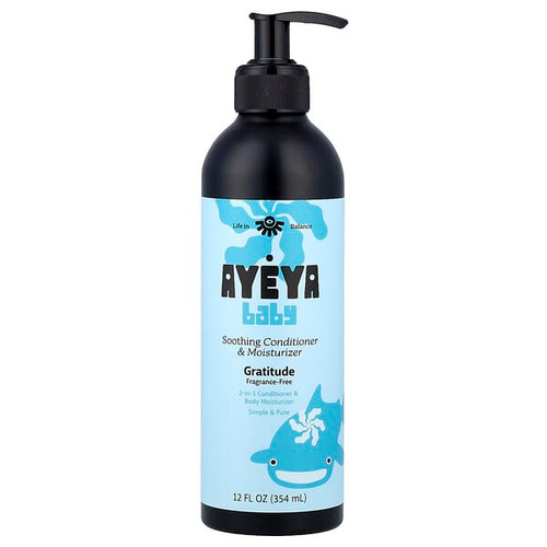 <img alt="Ayeya, Baby, Soothing Conditioner & Moisturizer, Fragrance-Free, 12 fl oz (354 ml)" title="Ayeya, Baby, Soothing Conditioner & Moisturizer, Fragrance-Free, 12 fl oz (354 ml),810129397086"