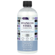 <img alt="Therapy Clean, Stainless Steel, Cleaner & Polish, Fresh Lavender , 16 fl oz (473 ml)" title="Therapy Clean, Stainless Steel, Cleaner & Polish, Fresh Lavender , 16 fl oz (473 ml),895823002962"