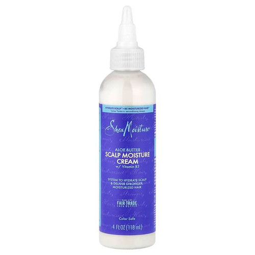 <img alt="SheaMoisture, Scalp Moisture Cream, Aloe Butter, 4 fl oz (118 ml)" title="SheaMoisture, Scalp Moisture Cream, Aloe Butter, 4 fl oz (118 ml),764302023104"