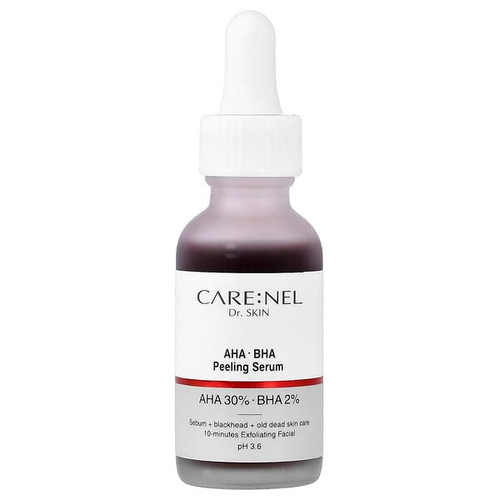 <img alt="Care-Nel, AHA-BHA Peeling Serum, 1 fl oz (30 ml)" title="Care-Nel, AHA-BHA Peeling Serum, 1 fl oz (30 ml),8809472726652"